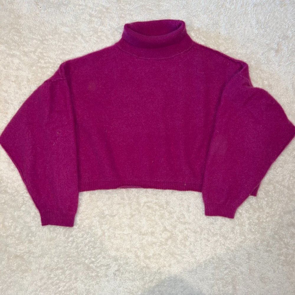 Free People Cropped Sweater Size XS